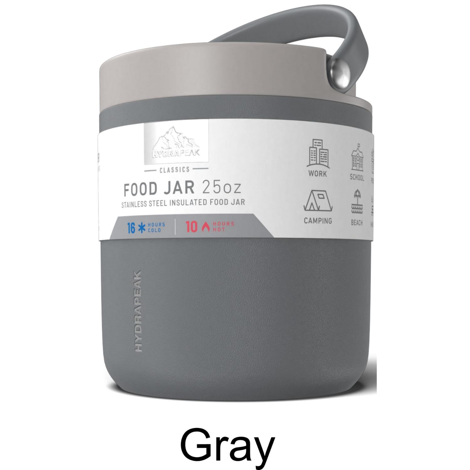 25 oz Hydrapeak® Stainless Steel Insulated Thermos Food Jar 1