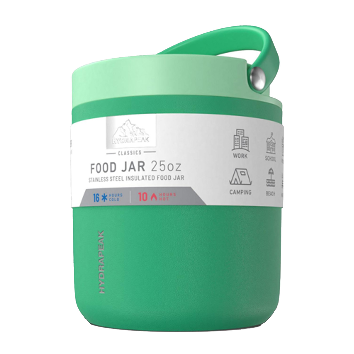 25 oz Hydrapeak® Stainless Steel Insulated Thermos Food Jar 1
