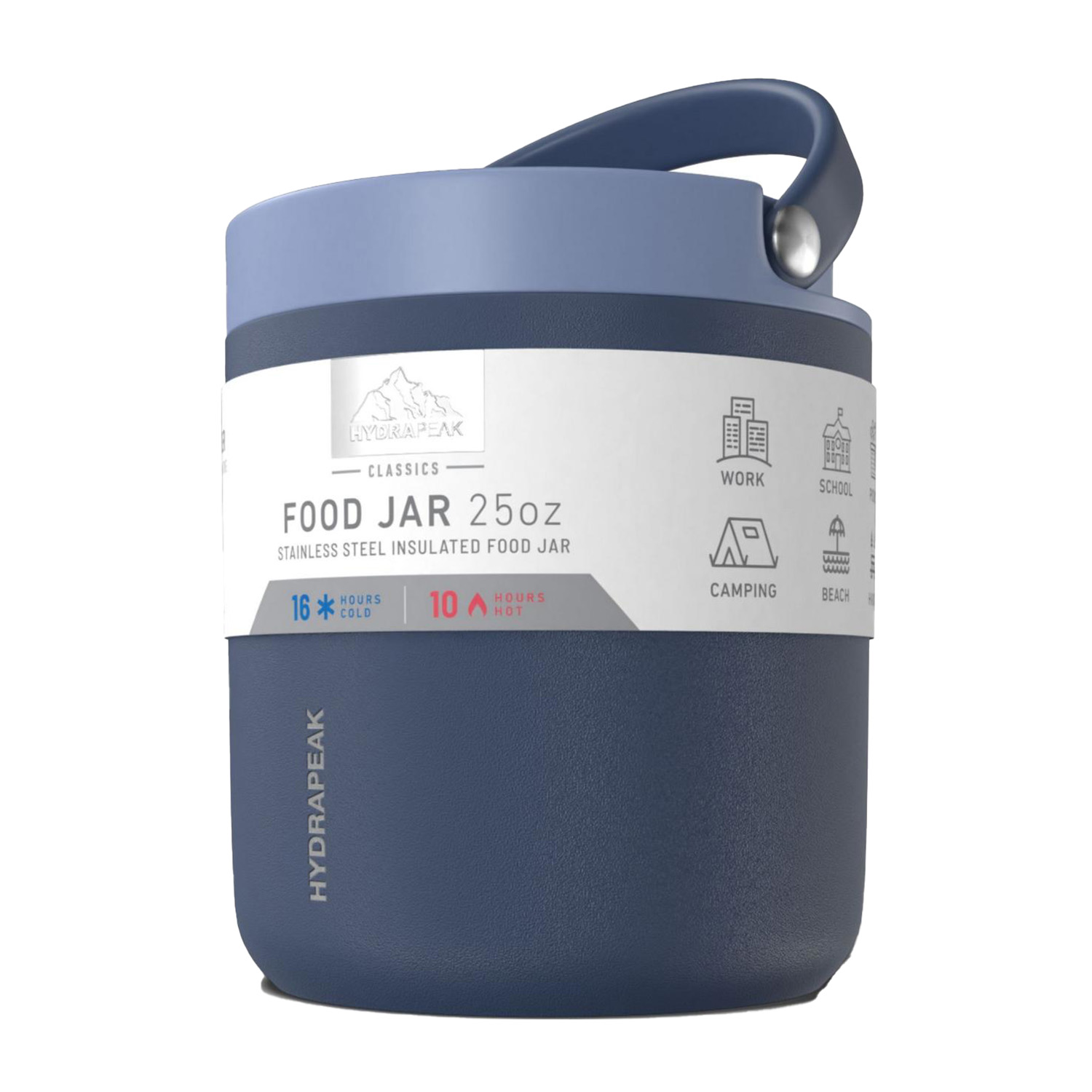 25 oz Hydrapeak® Stainless Steel Insulated Thermos Food Jar 1