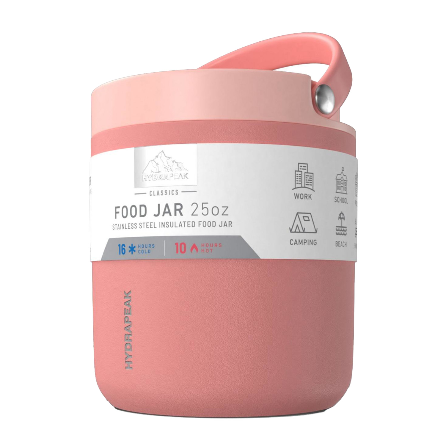 25 oz Hydrapeak® Stainless Steel Insulated Thermos Food Jar 1