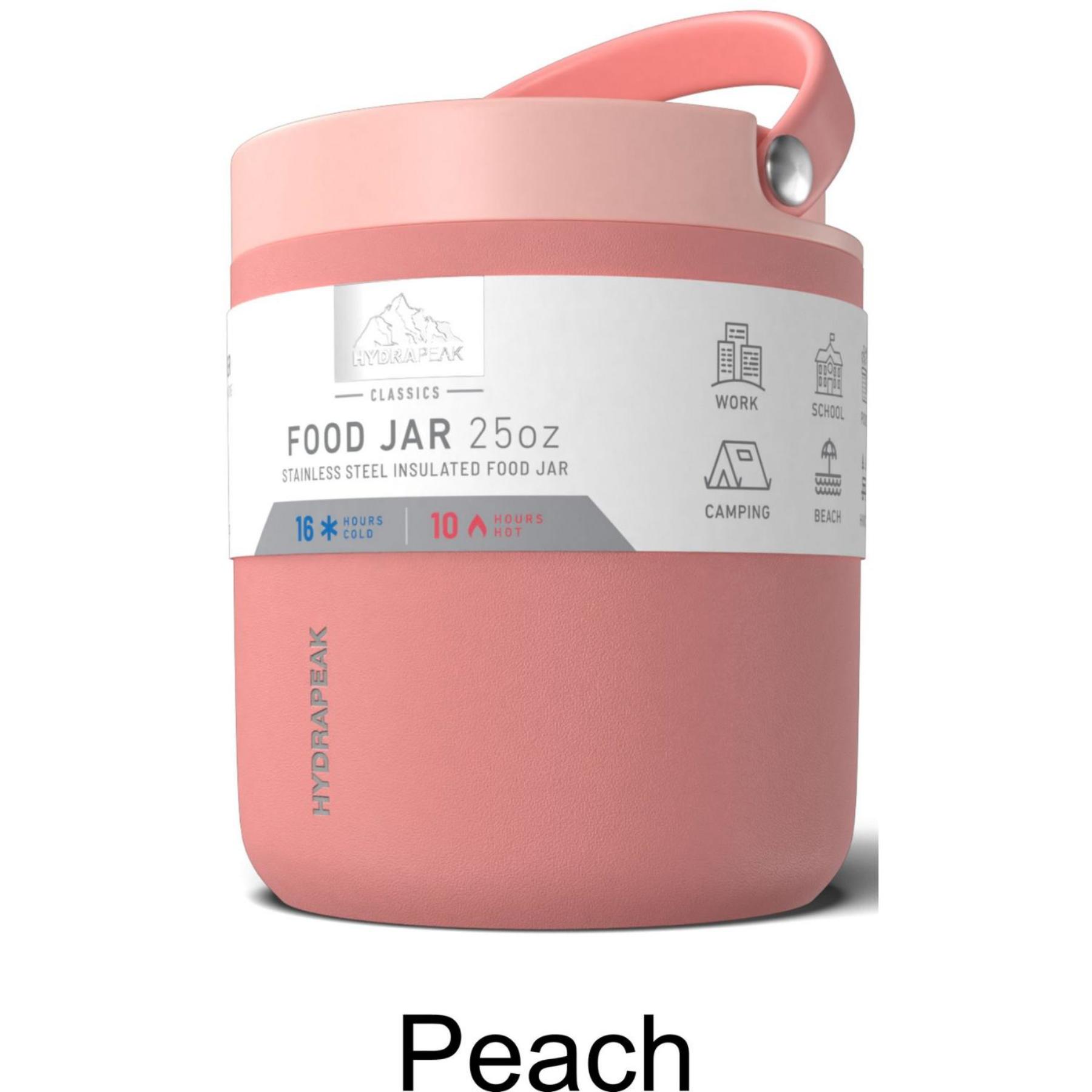 25 oz Hydrapeak® Stainless Steel Insulated Thermos Food Jar 1