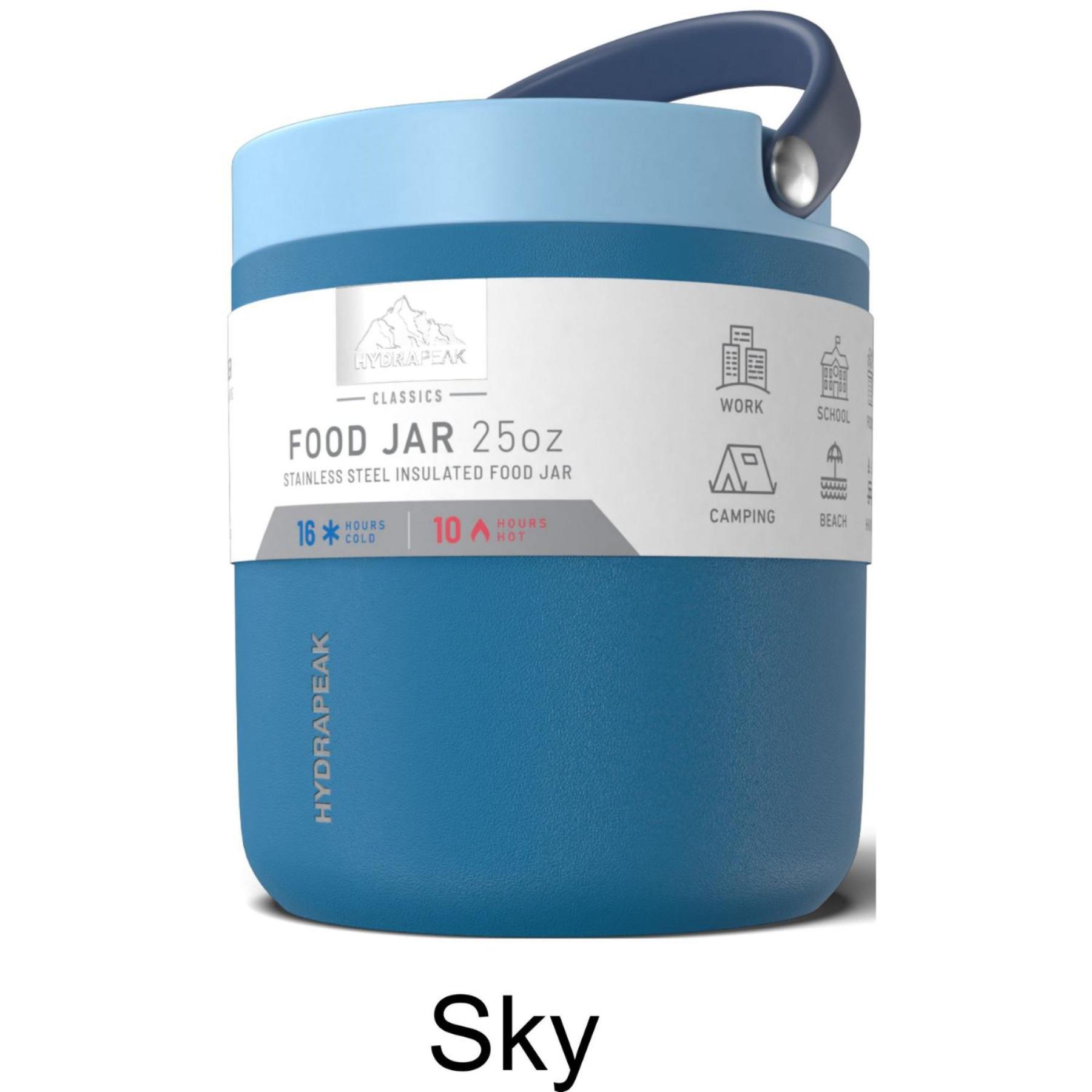 25 oz Hydrapeak® Stainless Steel Insulated Thermos Food Jar 1