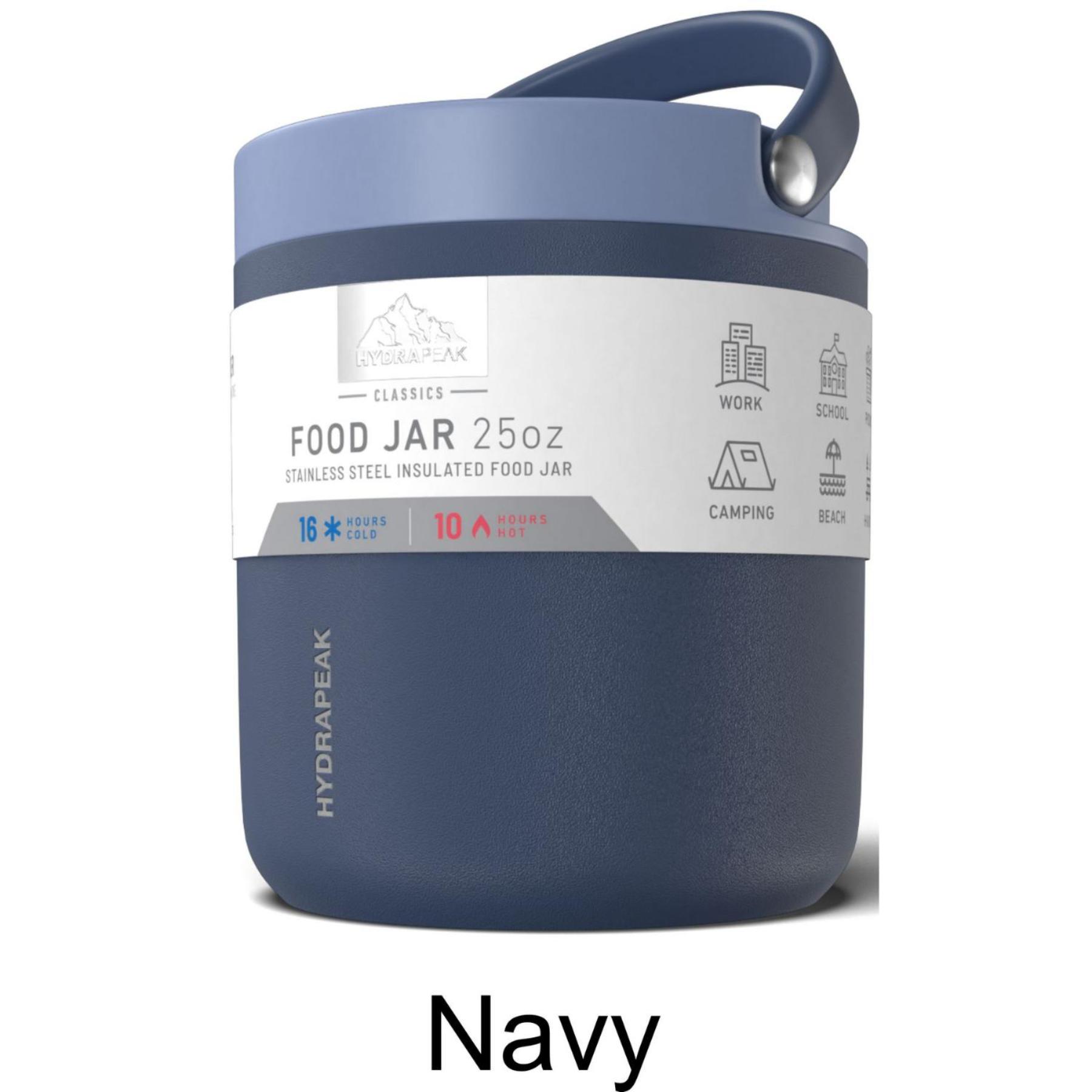 25 oz Hydrapeak® Stainless Steel Insulated Thermos Food Jar 1