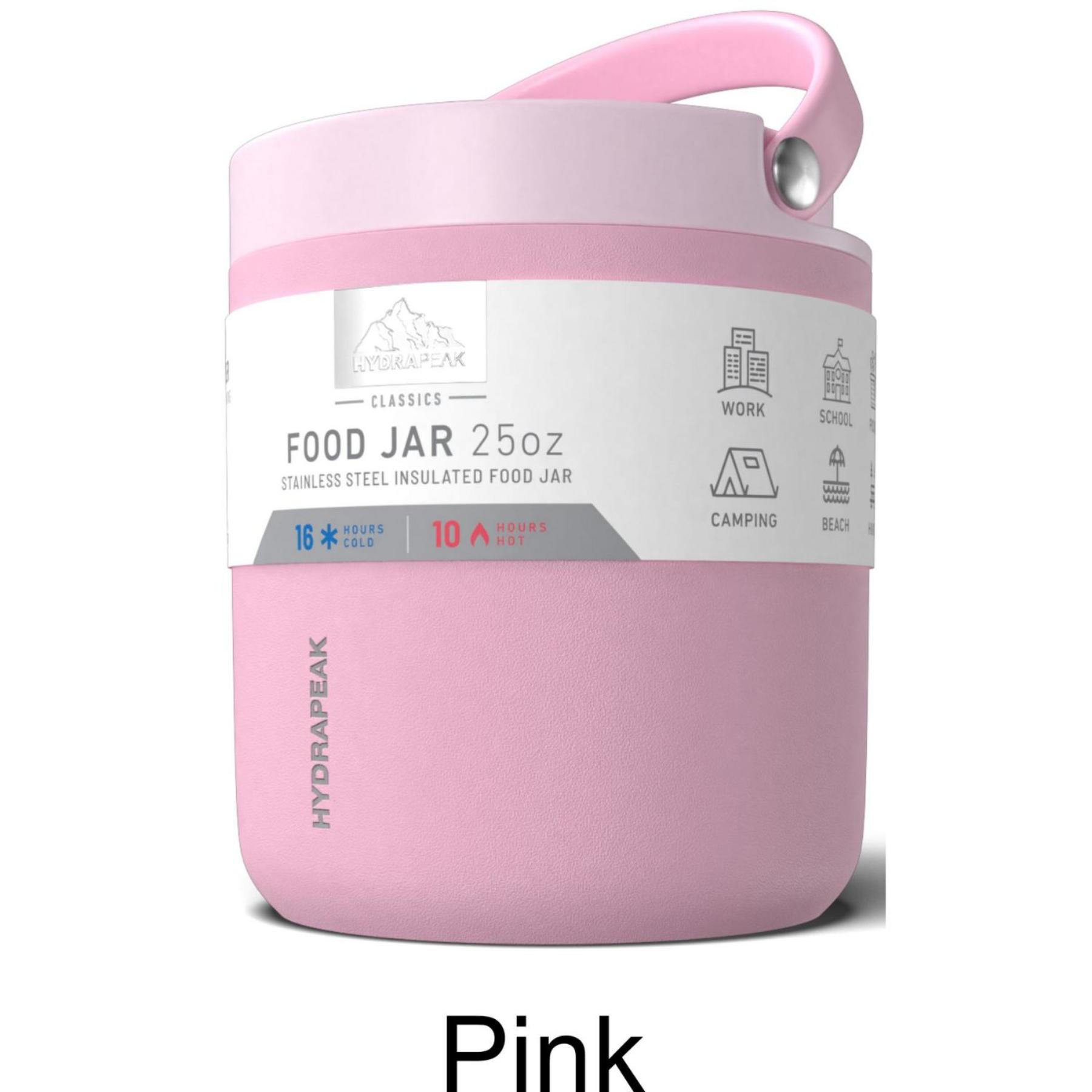 25 oz Hydrapeak® Stainless Steel Insulated Thermos Food Jar 1