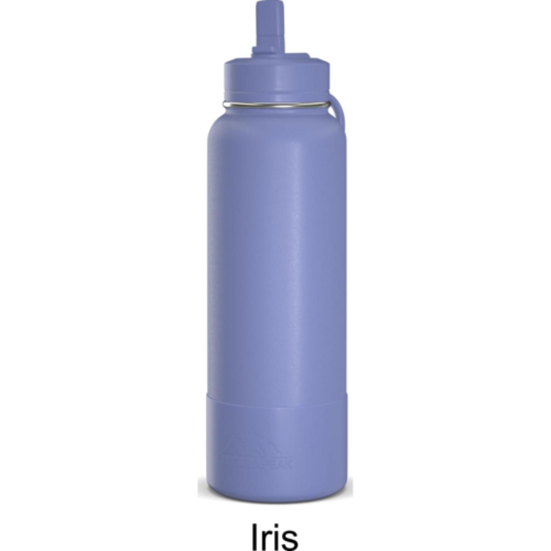 40 oz Hydrapeak® Stainless Steel Insulated Sport Straw Water Bottle 1