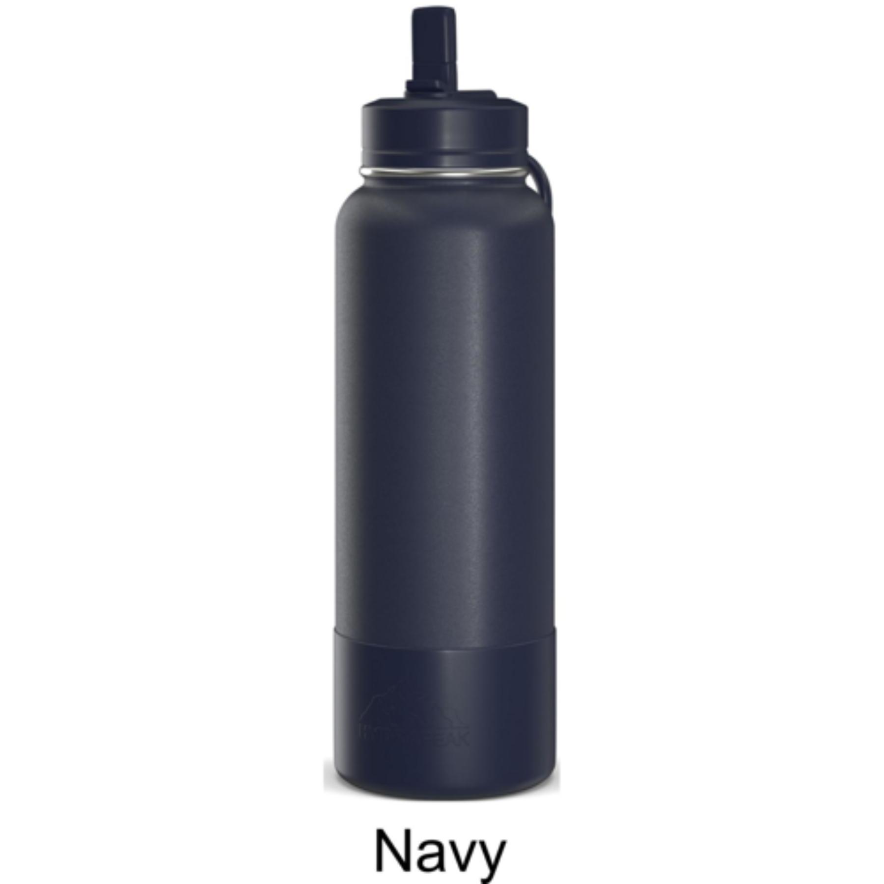 40 oz Hydrapeak® Stainless Steel Insulated Sport Straw Water Bottle 1