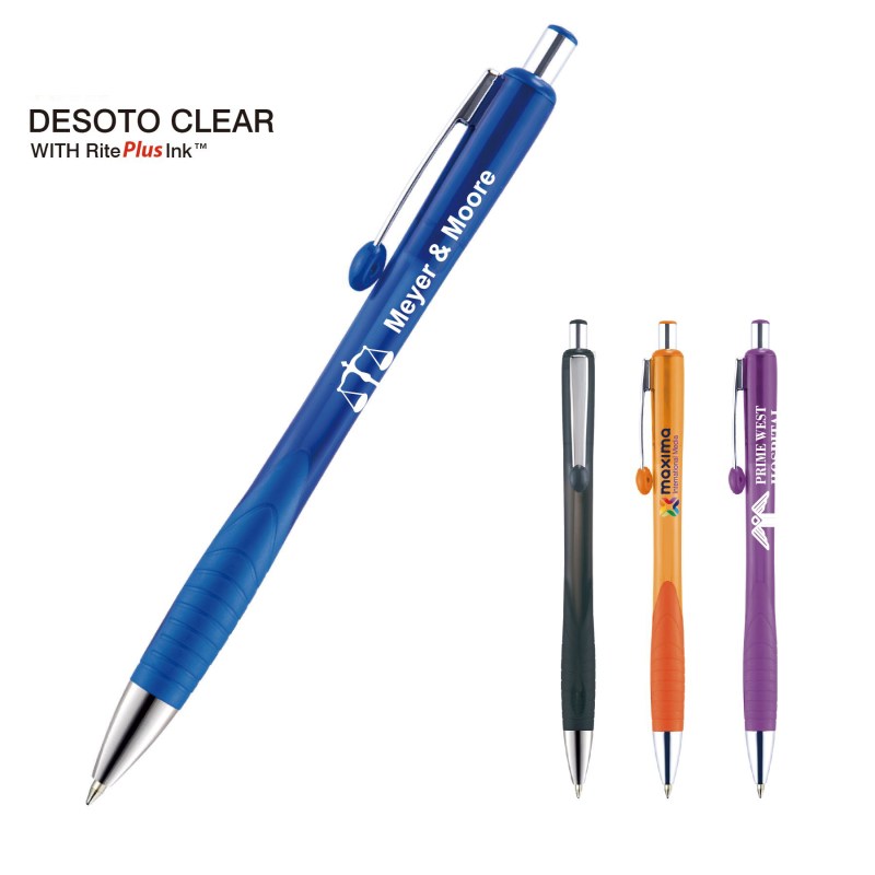 Desoto Clear Pen w/RitePlus Ink™ 1 Desoto Clear Pen w/RitePlus Ink™ 1