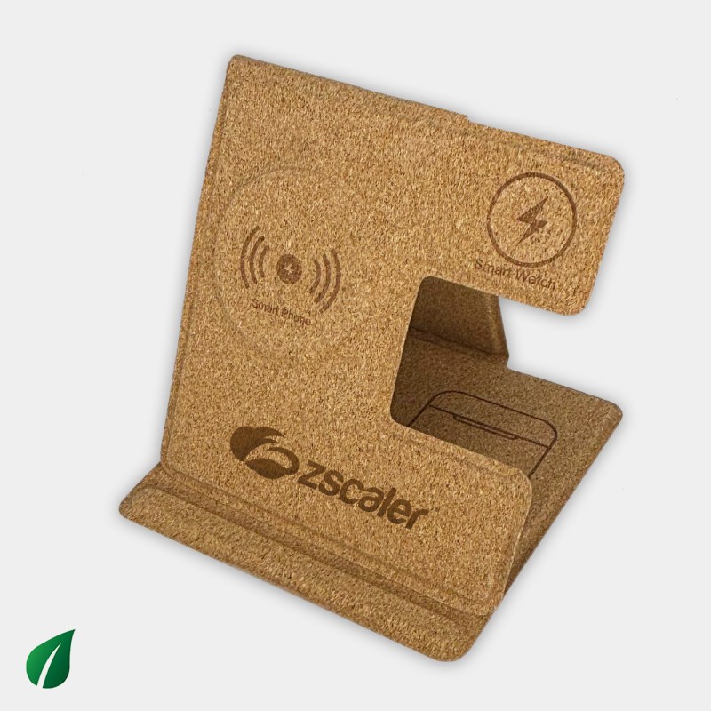 Cork Qi - 3-in-1 Eco Friendly Wireless charger 1 Cork Qi - 3-in-1 Eco Friendly Wireless charger 1