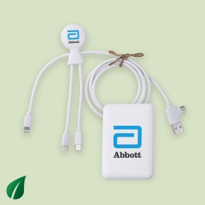 EcoPack: Sustainably Made Charger And Cable Set 1 EcoPack: Sustainably Made Charger And Cable Set 1