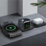 Trio Pro - 3-In-1 Travel Charger With Case - Black 1 Trio Pro - 3-In-1 Travel Charger With Case - Black 1