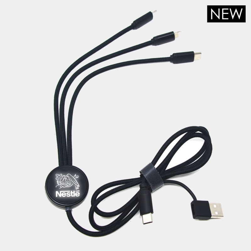 Firefly - Multi-Cable Featuring Type C Adapters 1 Firefly - Multi-Cable Featuring Type C Adapters 1