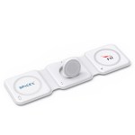 Trio Pro - 3-In-1 Travel Charger With Case - White 1 Trio Pro - 3-In-1 Travel Charger With Case - White 1