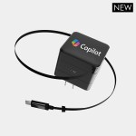 Blok 3.0 - 30W GAN Compact Wall Charger W/ Built-In Retractable USB-C Cable 1 Blok 3.0 - 30W GAN Compact Wall Charger W/ Built-In Retractable USB-C Cable 1