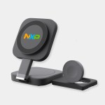 CUBE QI PRO - 3-in-1 Wireless Charger with Travel Case and Both Apple and Android Watch Docks 1 CUBE QI PRO - 3-in-1 Wireless Charger with Travel Case and Both Apple and Android Watch Docks 1