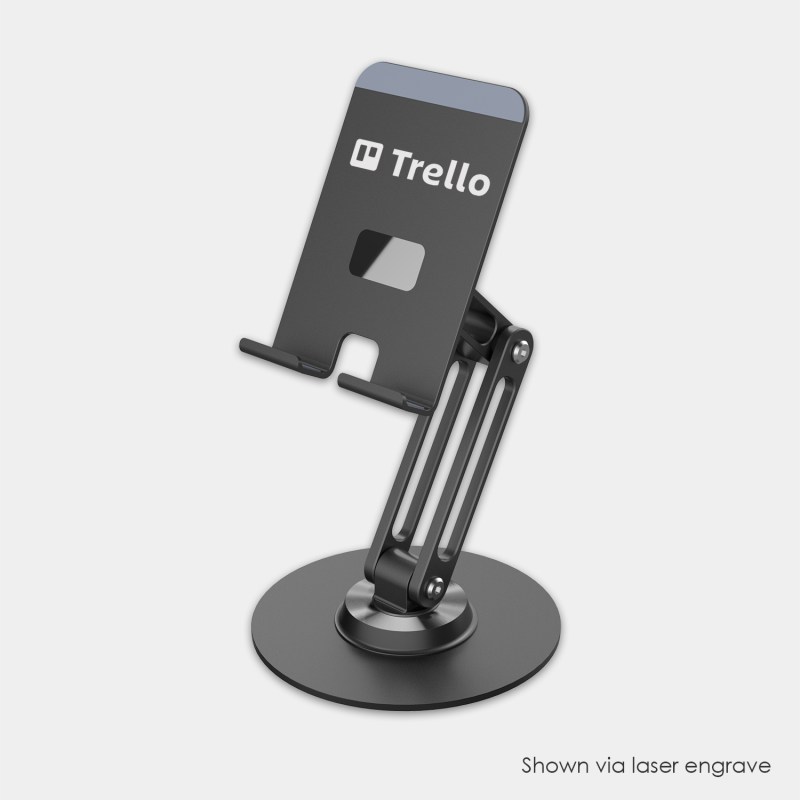 Evo XL - Aluminum Phone and Tablet Stand Featuring Adjustable Height and Rotating Base 1 Evo XL - Aluminum Phone and Tablet Stand Featuring Adjustable Height and Rotating Base 1