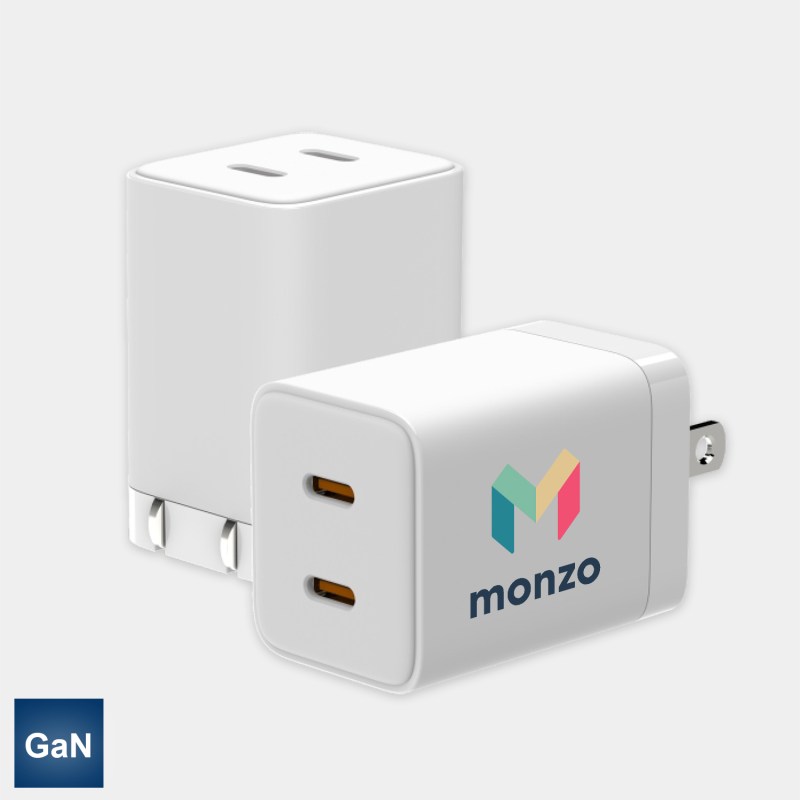 BLOK 2.0 (GAN) - DUAL USB-C GaN CHARGER 1 BLOK 2.0 (GAN) - DUAL USB-C GaN CHARGER 1