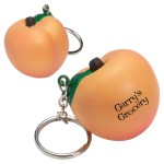 Peach Stress Reliever Key Chain 1 Peach Stress Reliever Key Chain 1