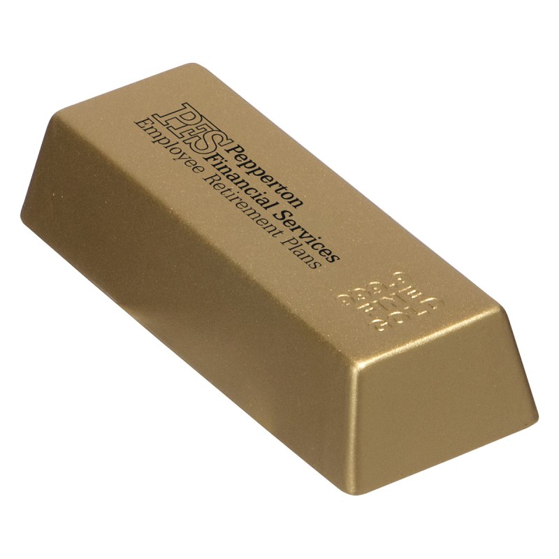 Gold Bar Stress Reliever 1 Gold Bar Stress Reliever 1