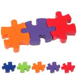 3-Piece Connecting Puzzle Set Stress Reliever - Various 3-Piece Connecting Puzzle Set Stress Reliever - Various