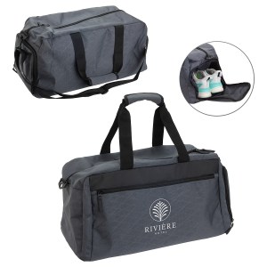 Diamondback Heathered Polycanvas Travel Duffel 1 Diamondback Heathered Polycanvas Travel Duffel 1