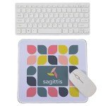 Arista Dye Sublimated Non-Slip Mouse Pad - White Arista Dye Sublimated Non-Slip Mouse Pad - White