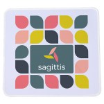Arista Dye Sublimated Non-Slip Mouse Pad - White Arista Dye Sublimated Non-Slip Mouse Pad - White
