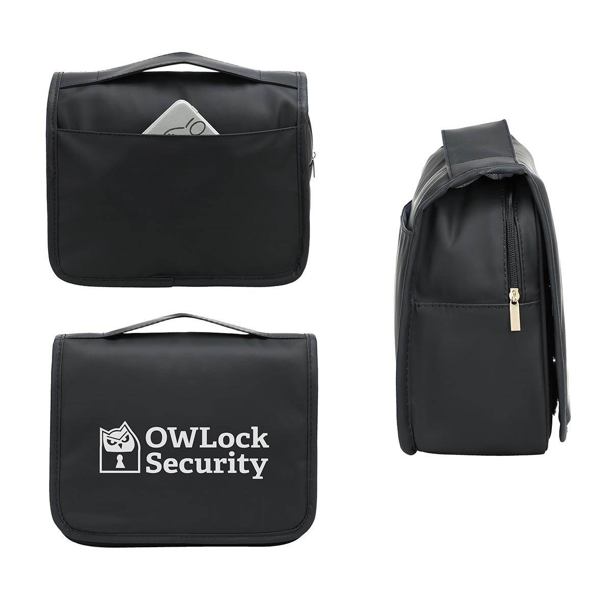 Steward Soft Leatherette Toiletry Bag 1