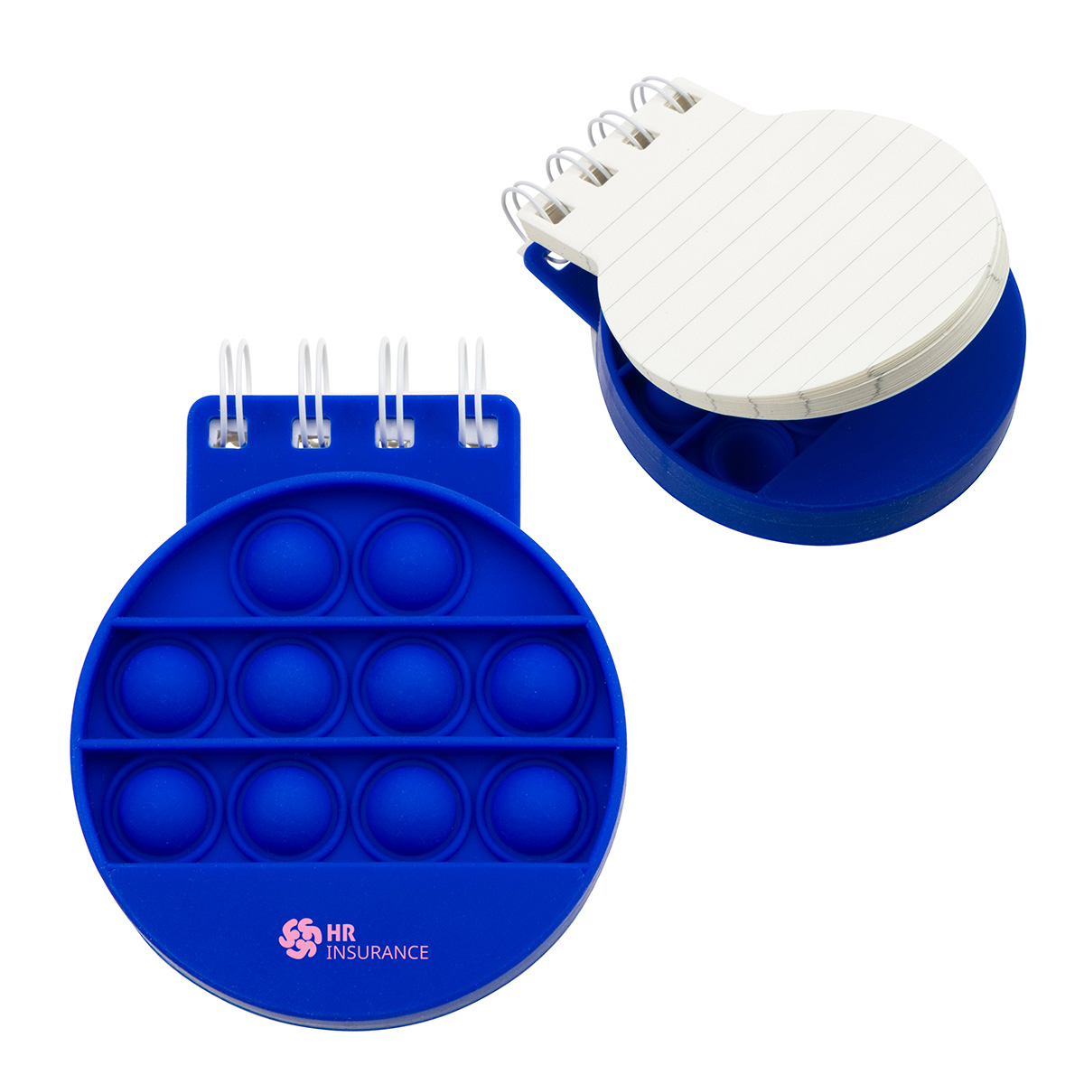 Round Push Pop Spiral Notebook 1