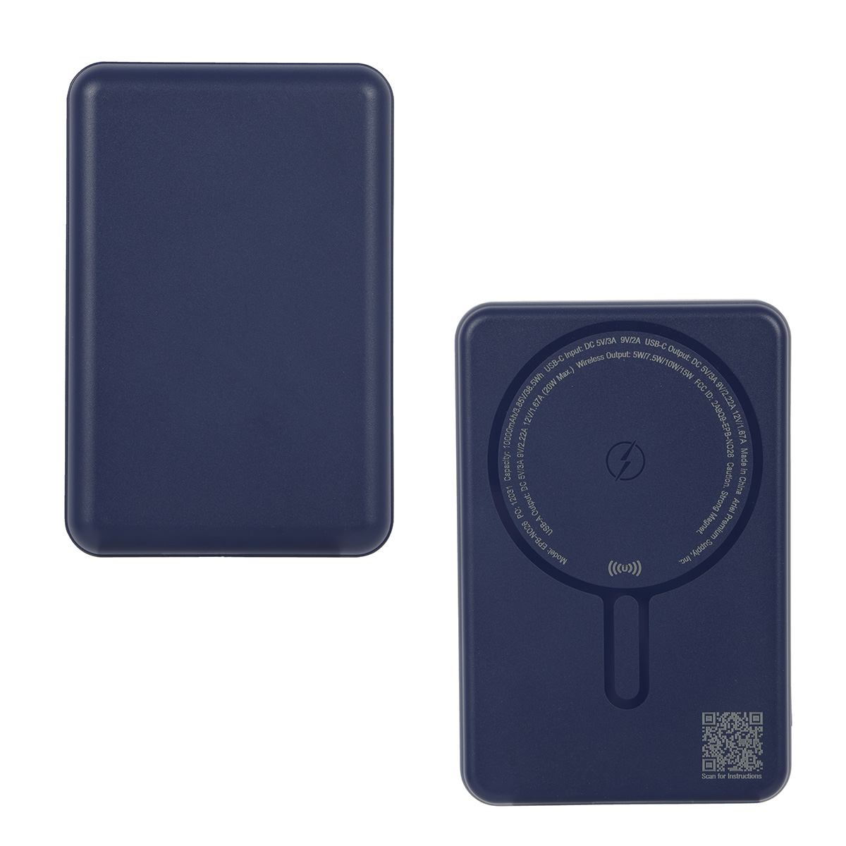 Noble 10000mAh 20W PD Power Bank with 15W Magnetic Wireless Charger 1