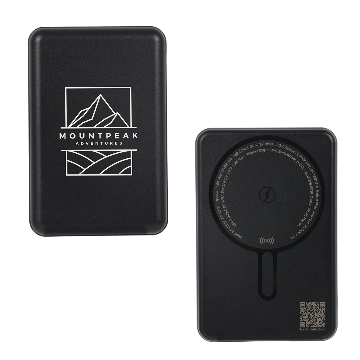 Noble 10000mAh 20W PD Power Bank with 15W Magnetic Wireless Charger 1