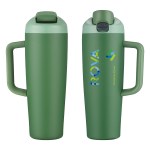 Burton 30 oz Eco-friendly Vacuum Insulated Stainless Steel Mug - Green Burton 30 oz Eco-friendly Vacuum Insulated Stainless Steel Mug - Green