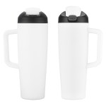 Burton 30 oz Eco-friendly Vacuum Insulated Stainless Steel Mug - White Burton 30 oz Eco-friendly Vacuum Insulated Stainless Steel Mug - White