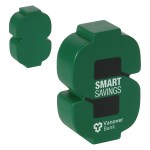 Dollar Sign Stress Reliever - Green Dollar Sign Stress Reliever - Green