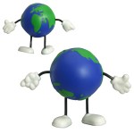 Earthball Stress Reliever Figurine 2 Earthball Stress Reliever Figurine 2