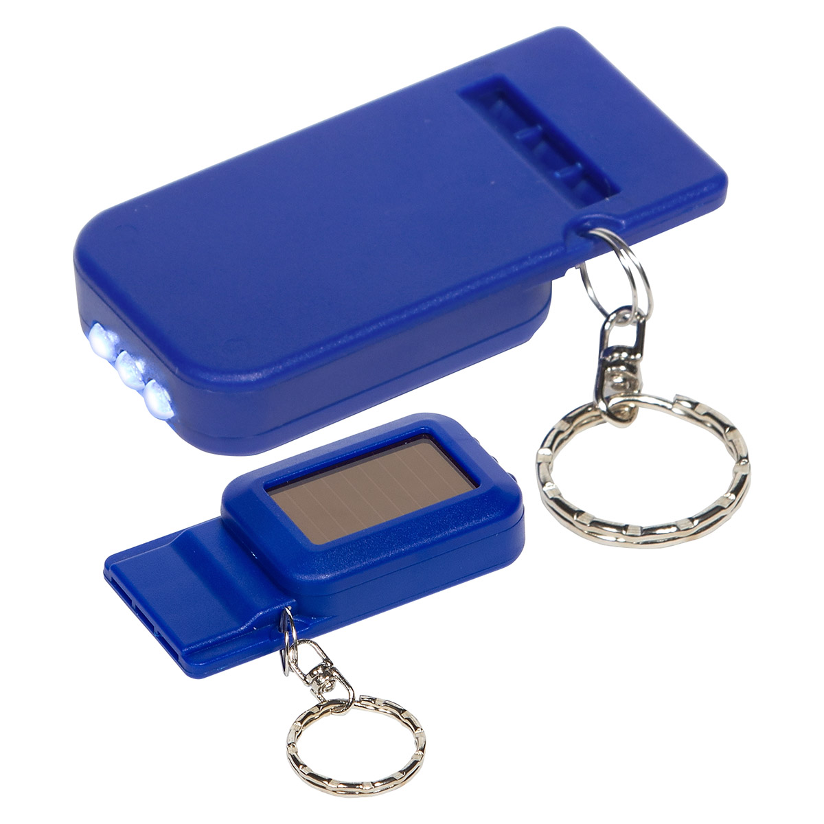 Solar Powered Light & Whistle Key Chain 1