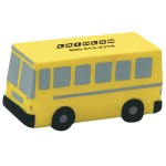 Flat Front School Bus Stress Reliever - Yellow Flat Front School Bus Stress Reliever - Yellow