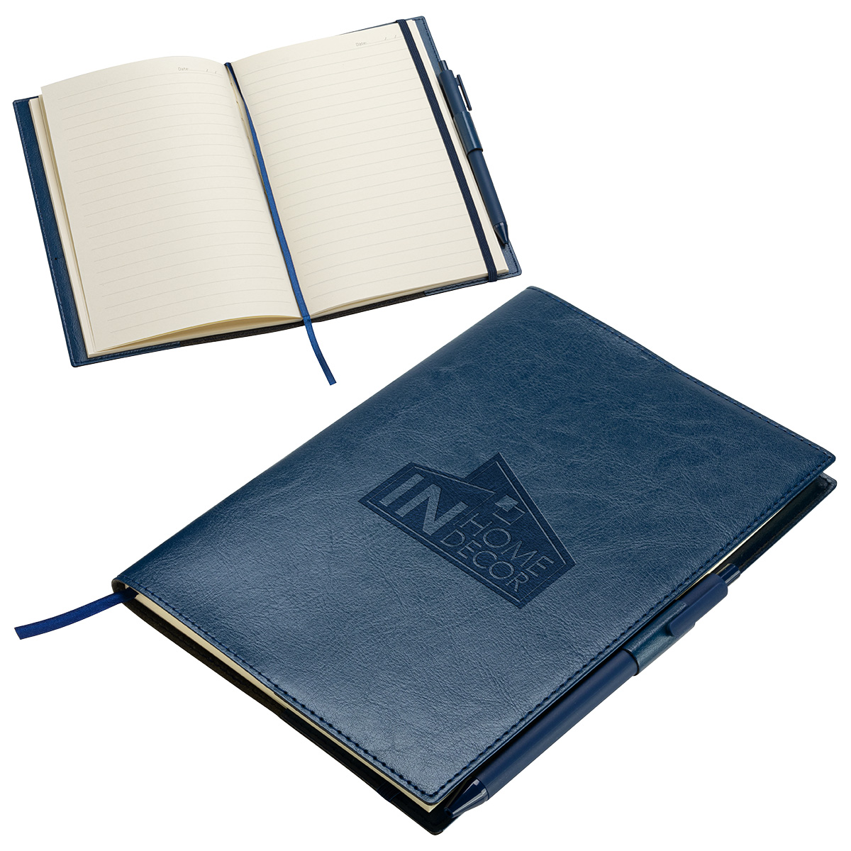 Conclave Refillable Leatherette Journal with Pen 1