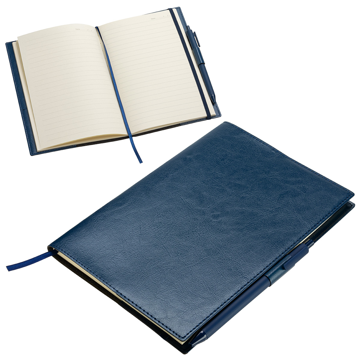 Conclave Refillable Leatherette Journal with Pen 1