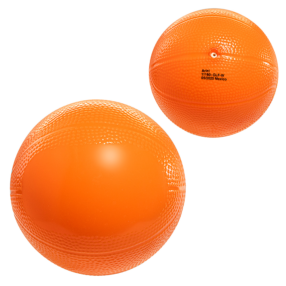 Basketball 4" Vinyl Sports Ball 1