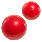 Basketball 4" Vinyl Sports Ball - Red Basketball 4" Vinyl Sports Ball - Red