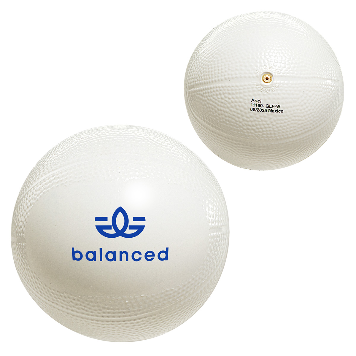 Basketball 4" Vinyl Sports Ball 1