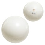 Basketball 4" Vinyl Sports Ball - White Basketball 4" Vinyl Sports Ball - White