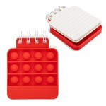 Square Push Pop Spiral Notebook - Red Square Push Pop Spiral Notebook - Red