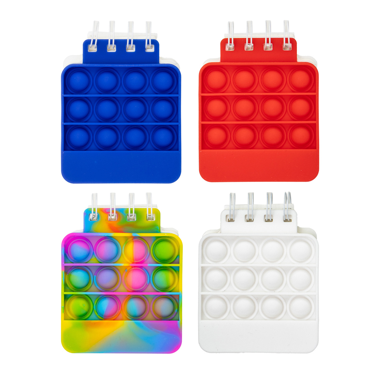 Square Push Pop Spiral Notebook 1