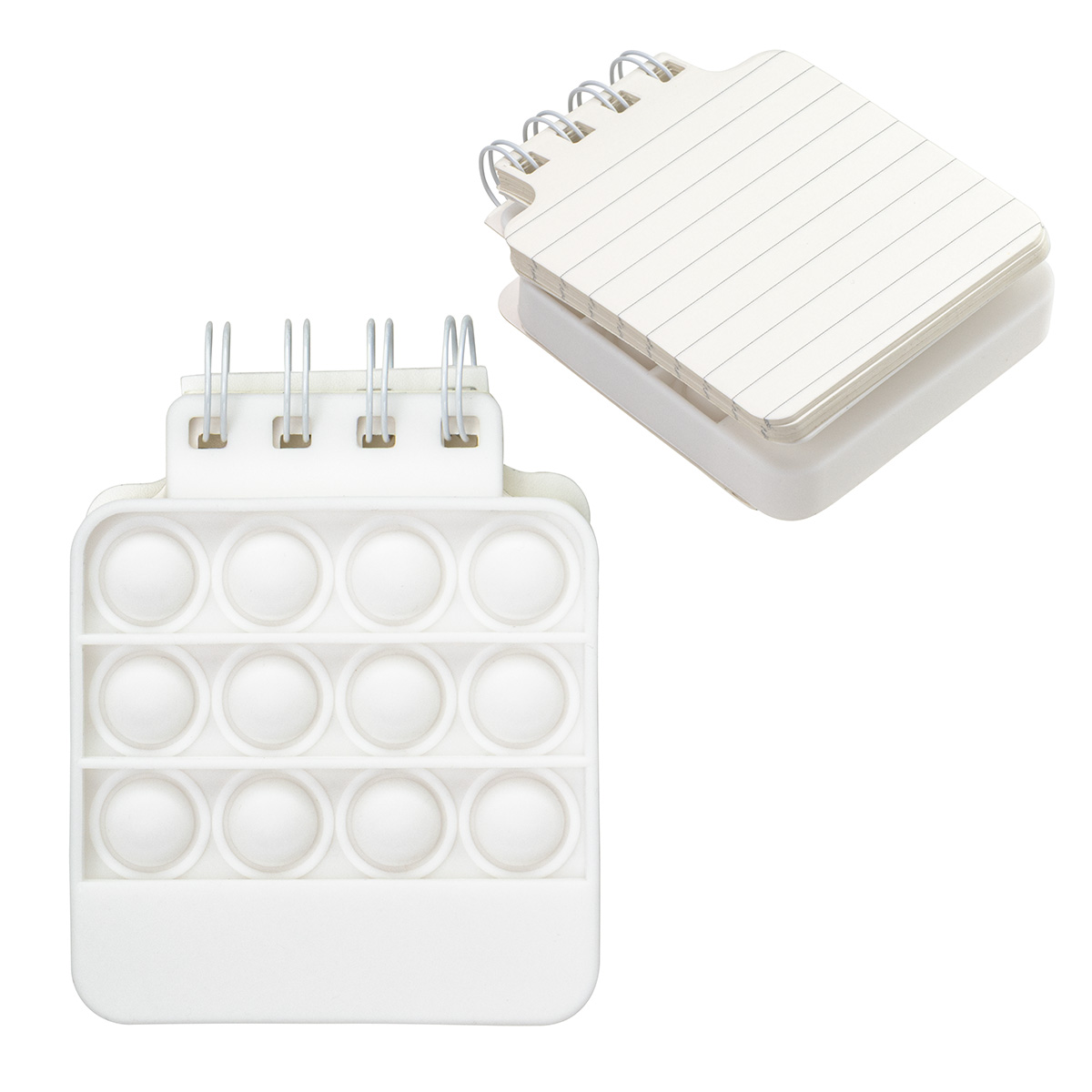 Square Push Pop Spiral Notebook 1
