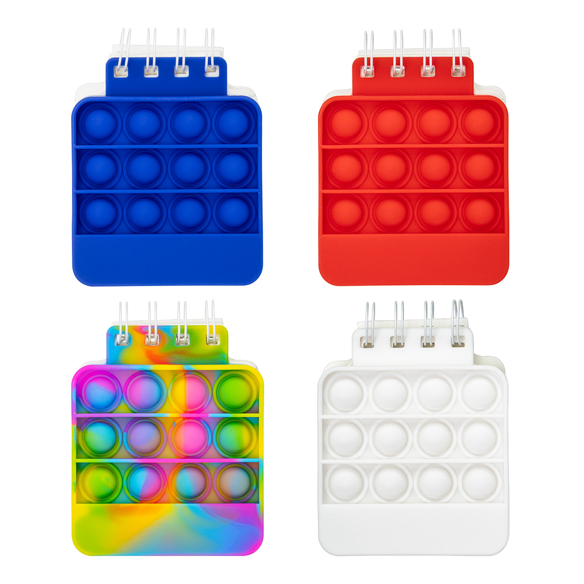 Square Push Pop Spiral Notebook 1