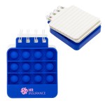 Square Push Pop Spiral Notebook - Blue Square Push Pop Spiral Notebook - Blue