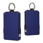 Esprit 2000mAh UL Listed Power Bank with Built-In Cables - Navy Blue Esprit 2000mAh UL Listed Power Bank with Built-In Cables - Navy Blue