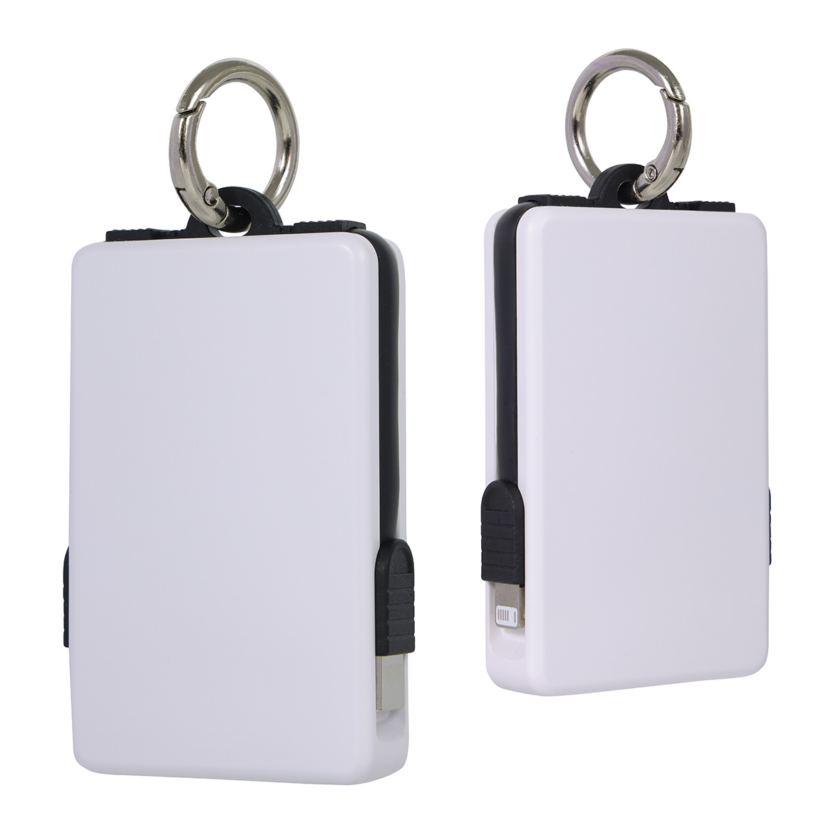 Esprit 2000mAh UL Listed Power Bank with Built-In Cables 1