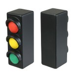 Traffic Light Stress Reliever - Black Traffic Light Stress Reliever - Black